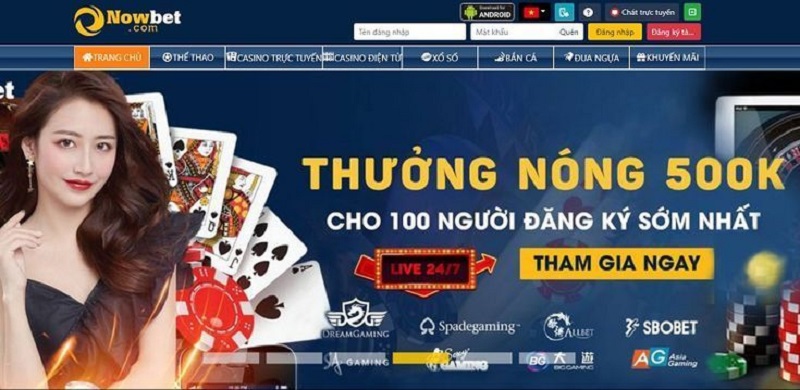 Best online casino Nowbet